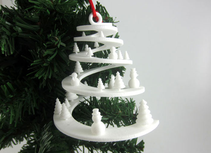 Christmas ornament 3d printer