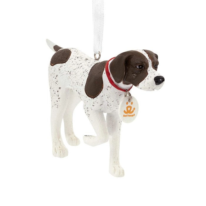 German shorthaired christmas ornament