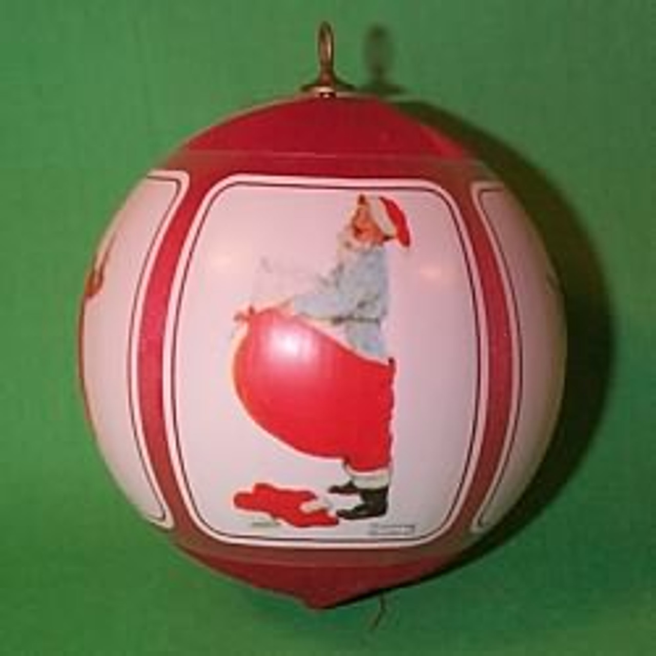 Norman rockwell christmas ornament